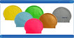 Onbedrukte latex badmutsen