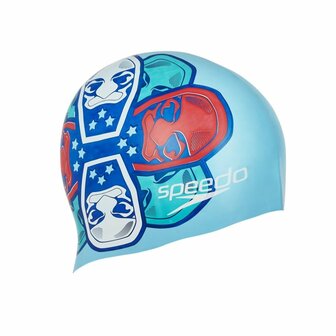 Speedo Slogan Jr. Heads (Blauw)