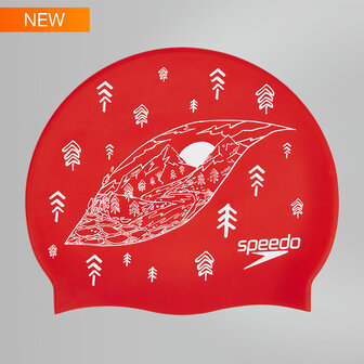 Speedo Slogan Winter (Rood/wit)